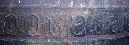 Child's Ercall tenor inscription