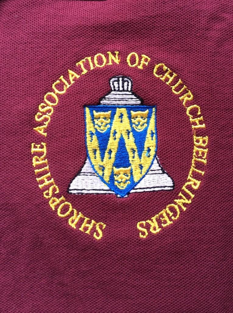 SACBR Logo on maroon shirt