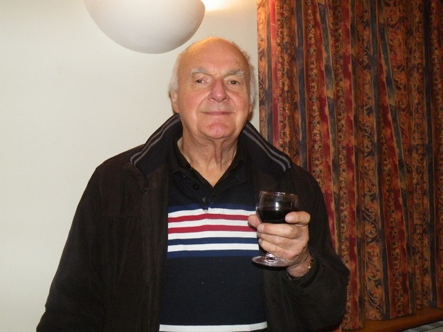 Peter Dean With Wine